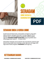 Design Seragam Rakernas 2023