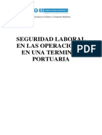 Seguridad Laboral en Las Operaciones en Una Terminal Portuaria