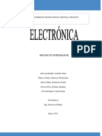 Proyecto Integrador - Electrónica