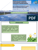 Evalucion y Controles de Riesgo de Medio Ambiente de Las Energias Renovables. Grupo7. Juan Cutipa y Silvana Zegarra.