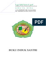 Buku Induk Santri