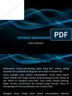 Fatigue Management