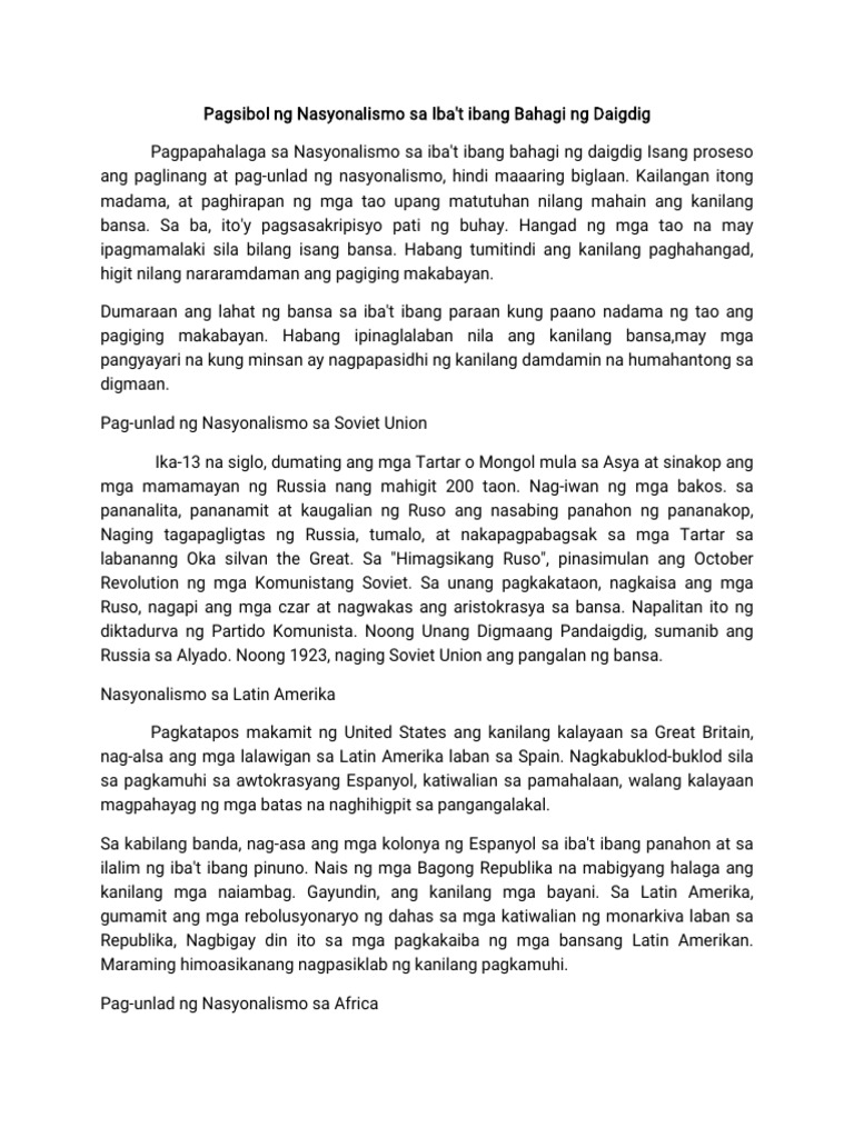 Nasyonalismo Ims Pdf Pdf