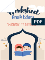 Worksheet Ramadhan Anak