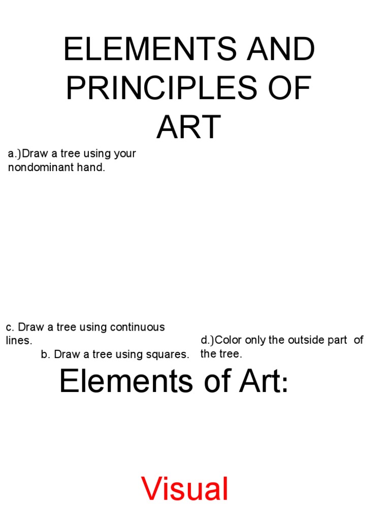 Lesson 2 Elements of Art PDF