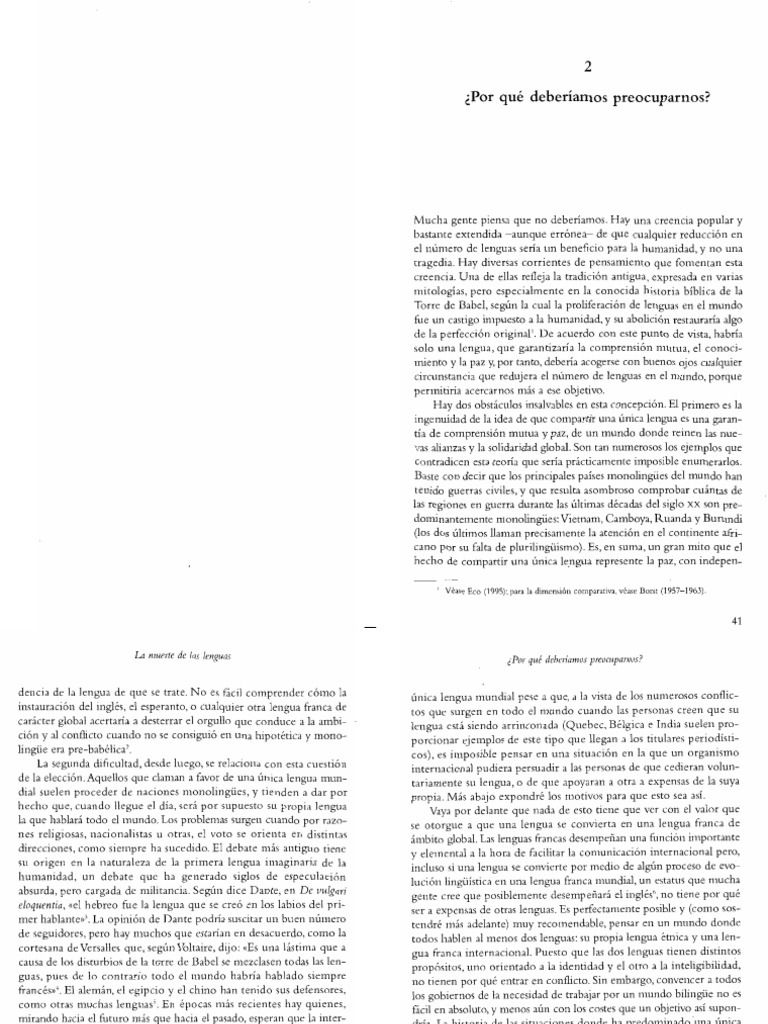 La muerte de las lenguas PDF