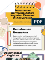 Pemahaman Bermakna Materi Kegiatan Ekonomi Di Masyarakat PDF
