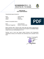 Surat Keluar Andrean Maulana