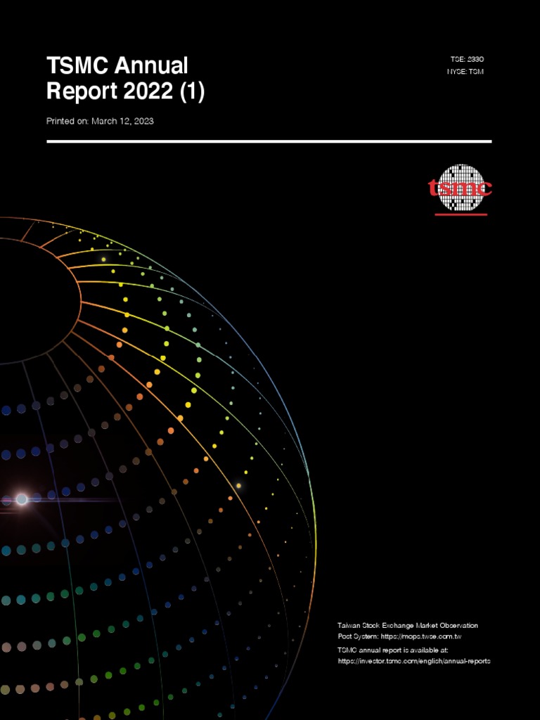 2022 Annual Report-E PDF | PDF | Semiconductor Device Fabrication |  Economies
