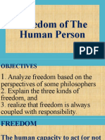 q4 Freedom of Human Person