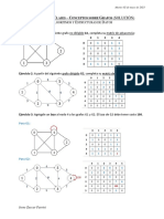 Guía en Clases 3, Ejercicios para Comprender Grafos - SOLUCIÓN PDF