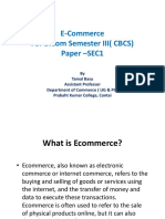 E-Commerce Models and Applications