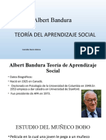 Albert Bandura Teoría Social