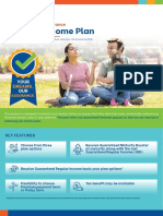 Assured Income Plan Flyer