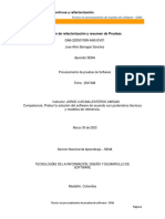 GA6 - 220501099 - AA3 - EV01 - Informe Con El Plan de Refactorización y Resumen de Pruebas
