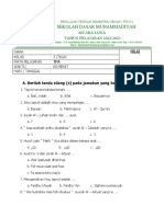 Soal Tpa PTS2 KLS 3