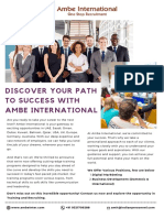 Discover Your Path To Success With Ambe International