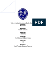 Documento Realidad Social Dominicana PDF