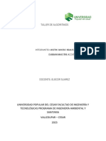 Taller Algoritmo PDF