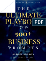7.7 The Ultimate Playbook of 500+ Business Prompts PDF