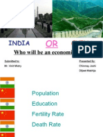 India: Who Will Be An Economic Power?