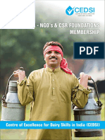 CEDSI Brochure - NGO & CSR PDF