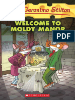 Stilton, Geronimo - Welcome To Moldy Manor (2014, Scholastic Inc.)