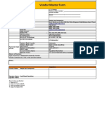 Vendor Master Form - v2 (IDX)