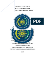 Laporan Praktikum Elektronika Dasar Kelompok 8