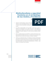 Valencia, I. - Multiculturalismo y Seguridad Fronteriza en El Archipiélago