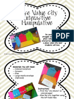 Place Value City Interactive Manipulative