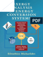 Efstathios Michaelides - Exergy Analysis For Energy Conversion Systems-Cambridge University Press (2021) PDF