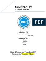 Assignment #1: Computer Networks Research Paper