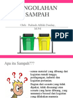 Modul 9 Etika Lingkungan Pengolahan Sampah