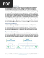 Static Load-Balancing Methods