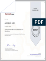 Coursera ML Certificate T2LTUXAUCEQT PDF