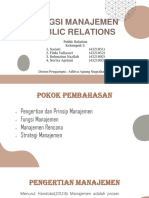 Kel. 5 Fungsi Manajemen Public Relation