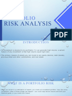 Portfolio: Risk Analysis