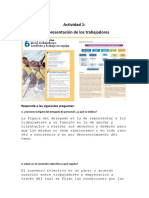 Yonathan A - Actividad I Tarea Inicial La Representación de Los Trabajadores