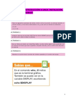 Actividades Introducción Linux PDF