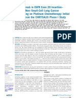 Amivantamab in EGFR Exon 20 Insertion