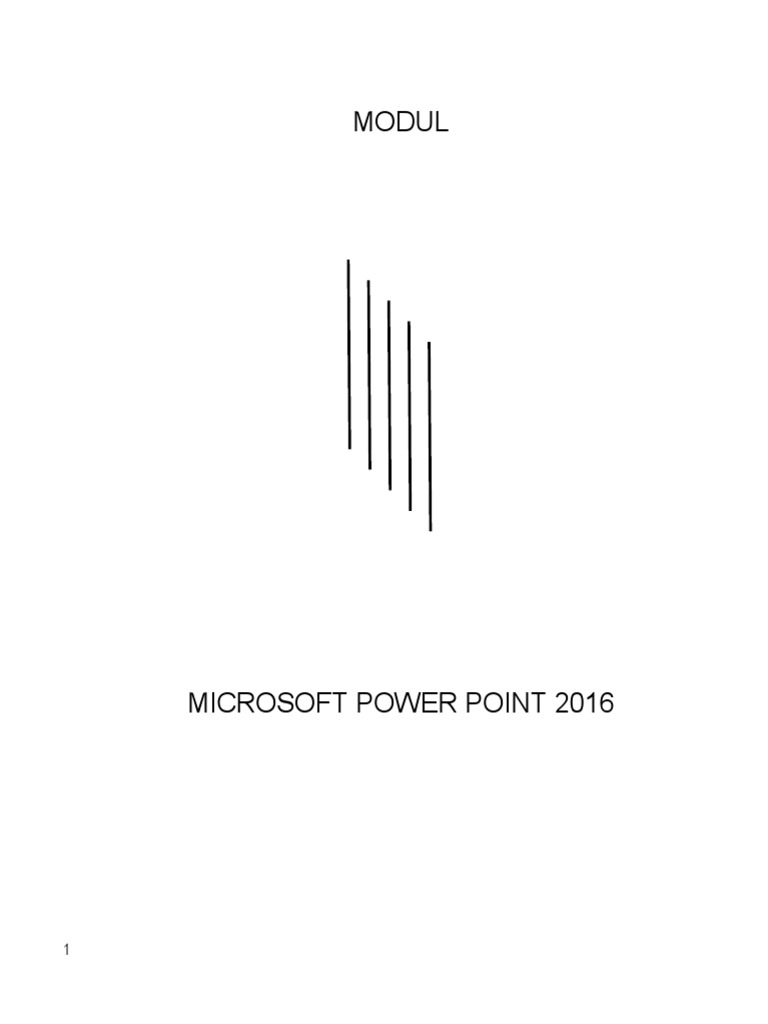 Panduan Dasar Microsoft PowerPoint 2016 | PDF | Karier & Perkembangan