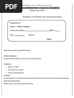 File Sharing by Using TCP Protocol