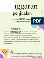 Anggaran Penjualan