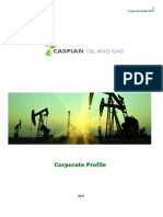 Corporate Profile 2019 Highlights Caspian Oil and Gas Growth