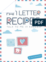 Fan Letter Recipes