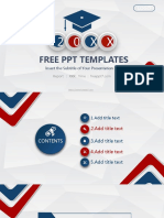 Red and Blue Color High End Powerpoint Templates
