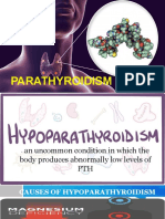 Hypo and Hyper Parathyrodism