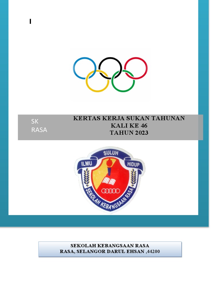 Kertas Kerja Sukan Tahunan SK Rasa 2023 | PDF | Olahraga & Rekreasi