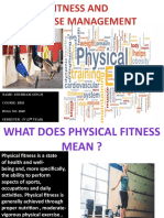 Fitness and Exercise Management-Unit1